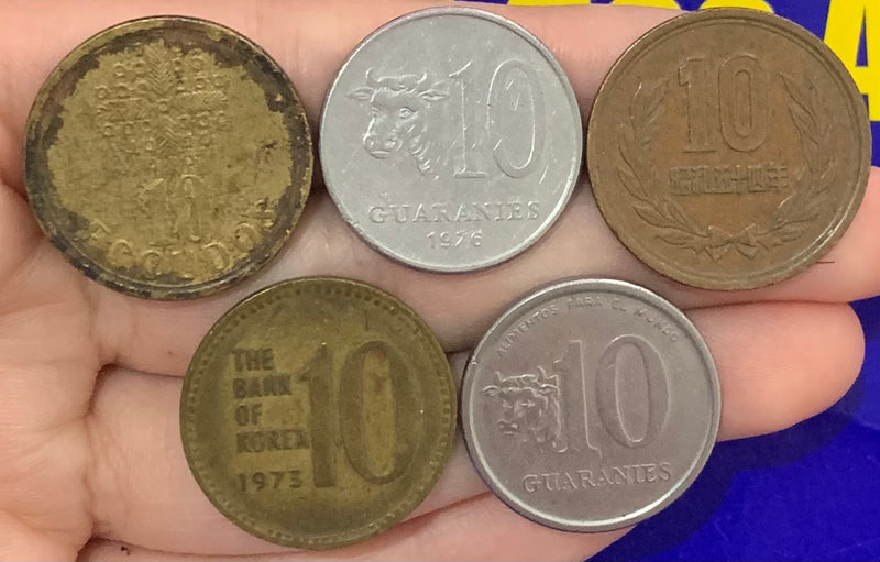 Moedas raras 10 Moedas Nova