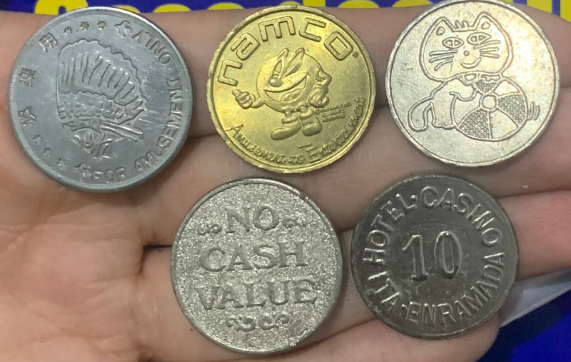 Moedas Estangeiras 5 Moedas Raras